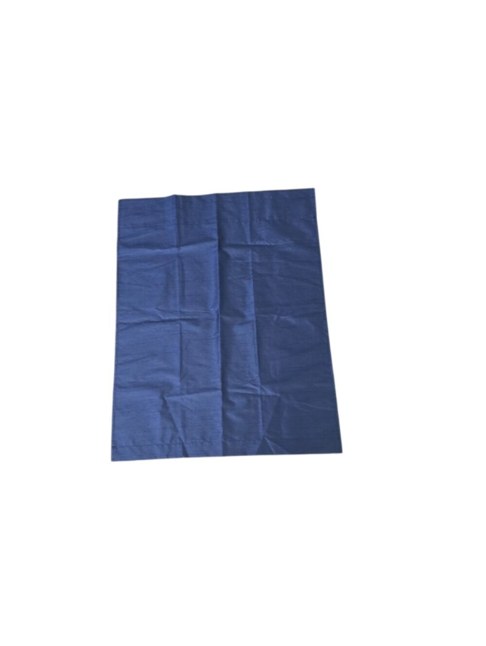 Solid Navy Curtain Panels - 27.5w X 37.5h
